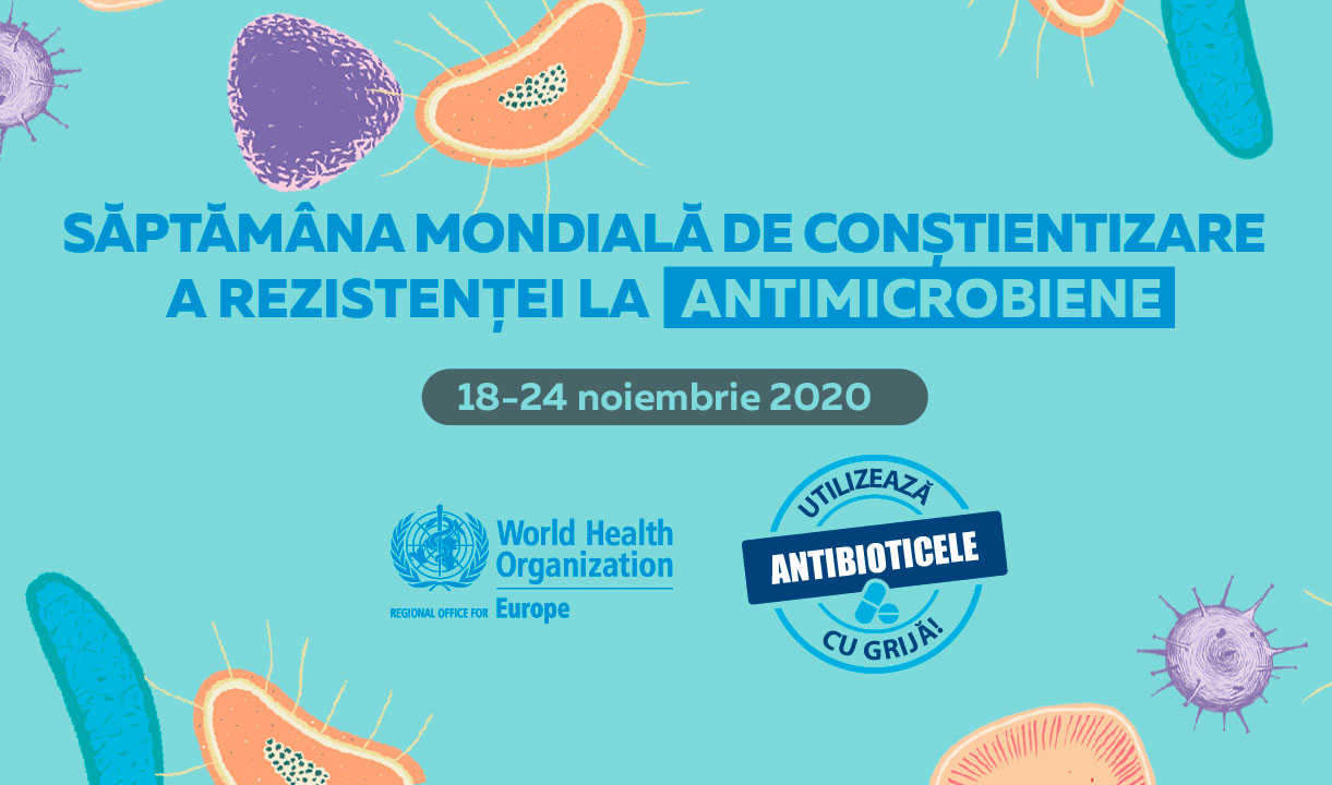 Read more about the article Săptămîna mondială de conștientizare a rezistenței la antimicrobiene