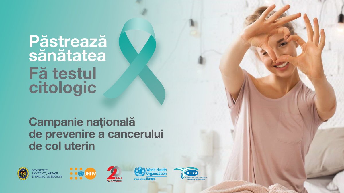 Read more about the article Săptămâna europeană de prevenire a cancerului de col uterin: 17-23 ianuarie 2022