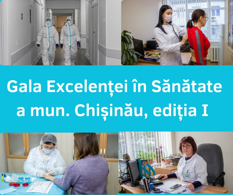 Read more about the article Gala Excelenței în Sănătate a mun. Chișinău, ediția I – Nominaliează medicul care ți-a marcat viața!