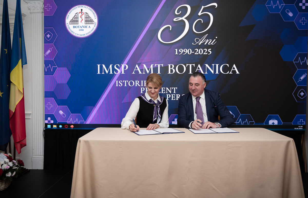 Read more about the article La data de 31 ianuarie a.2025 a fost semnat Acordul de Aderare a Instituției Medico-Sanitare Publice Botanica la Asociația Spitalelor Publice din România.