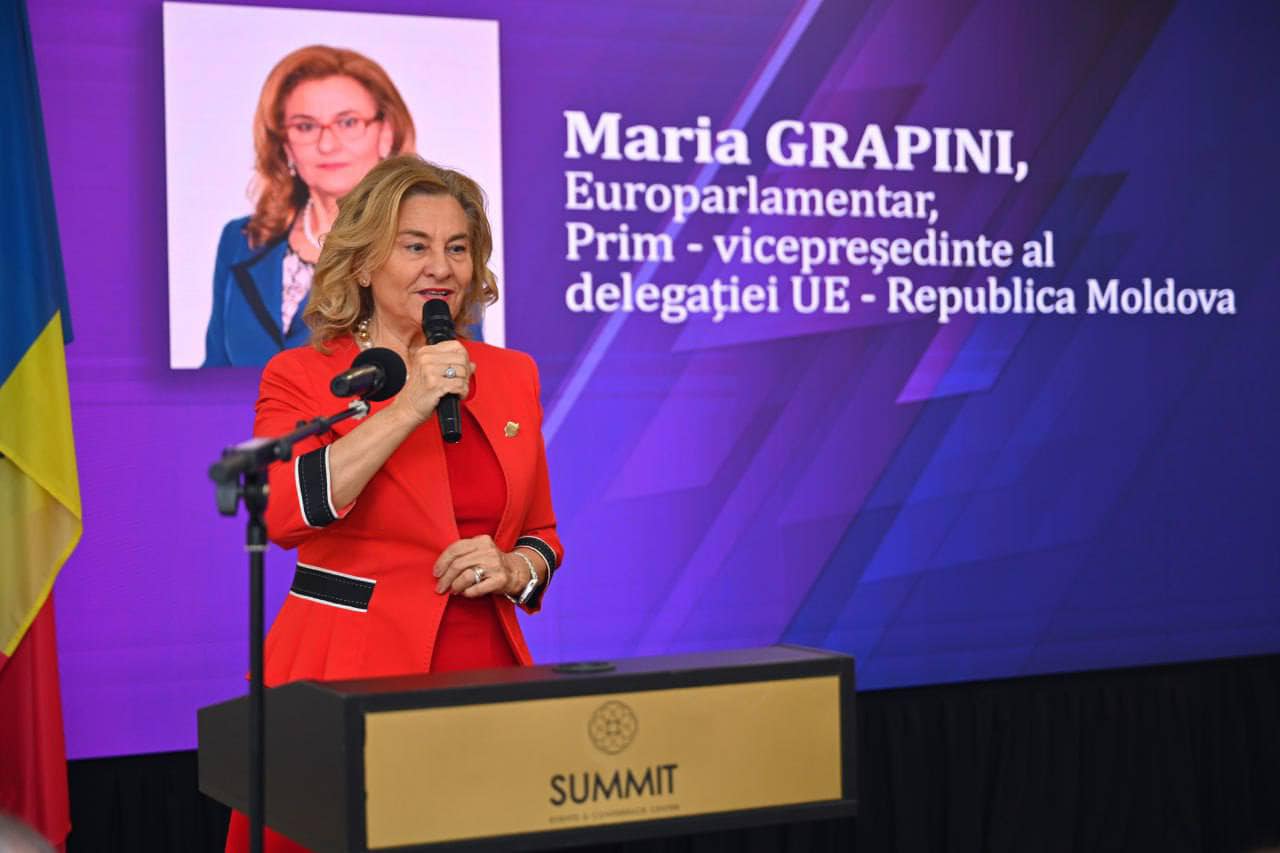 Read more about the article Un discurs excepțional al Dnei Maria Grapini Europarlamentar, Prim – vicepreședinte a Delegației UE – Republica Moldova