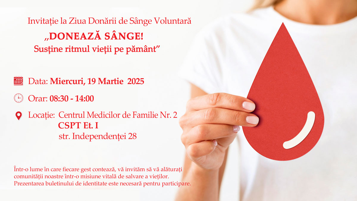 Read more about the article O picătură de speranță, o viață salvată!