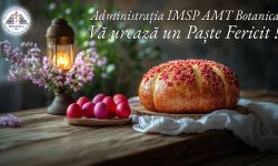 Administrația IMSP AMT Botanica Vă urează un Paște Fericit !