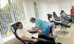 Evenimentul de donare voluntară de sânge la CMF nr.3 al IMSP AMT Botanica