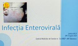 Statistica morbidității prin infecția enterovirală în mun. Chișinău în perioada 7 luni 2025 denotă o diminuare în comparație cu perioada similară a anului precedent, însă este alarmant faptul, că pe parcursul lunii iulie s-au înregistrat aproape de ori mai multe cazuri față de iulie anul 2024.
