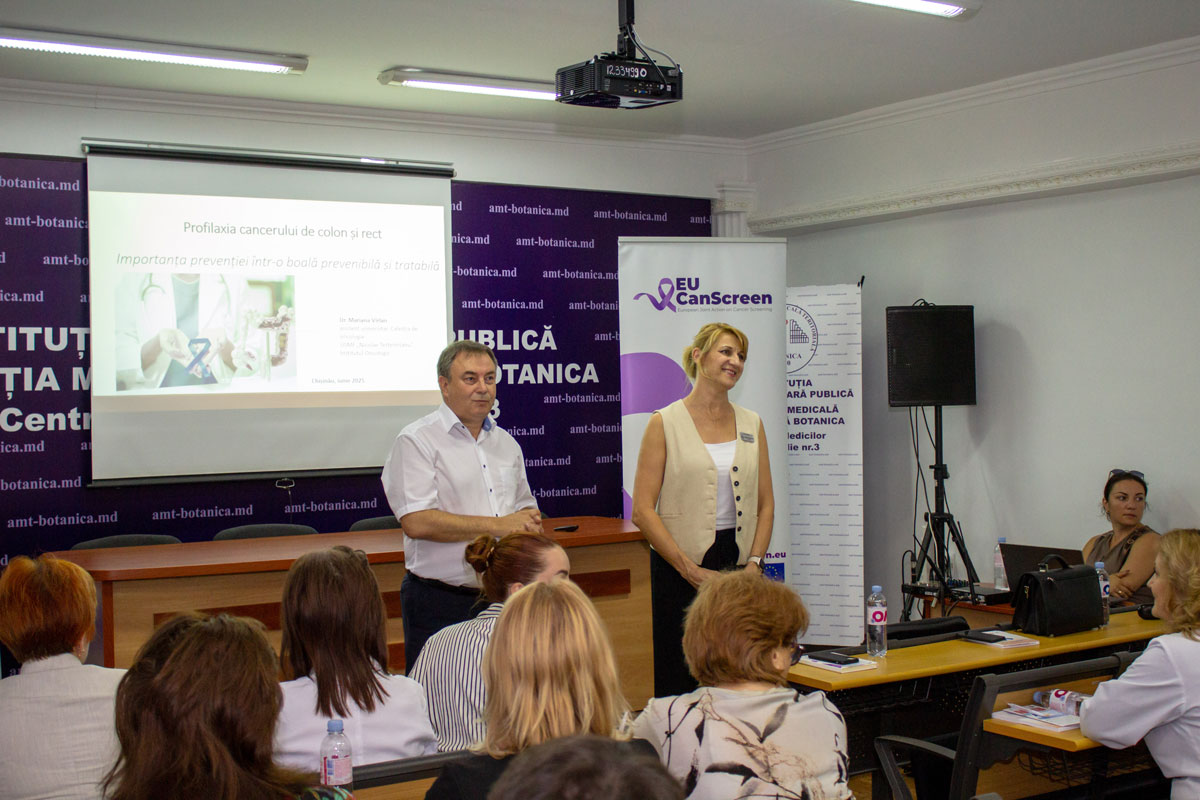 Read more about the article La data de 30 iulie 2025 IMSP AMT Botanica a fost gazda unui eveniment organizat de echipa de formatori din cadrul IMSP Institutul Oncologic în componența: doamna Mariana Vârlan, doamna Diana Prepeliță, doamna Simona Chilaru, doamna Corina Șcerbatiuc
