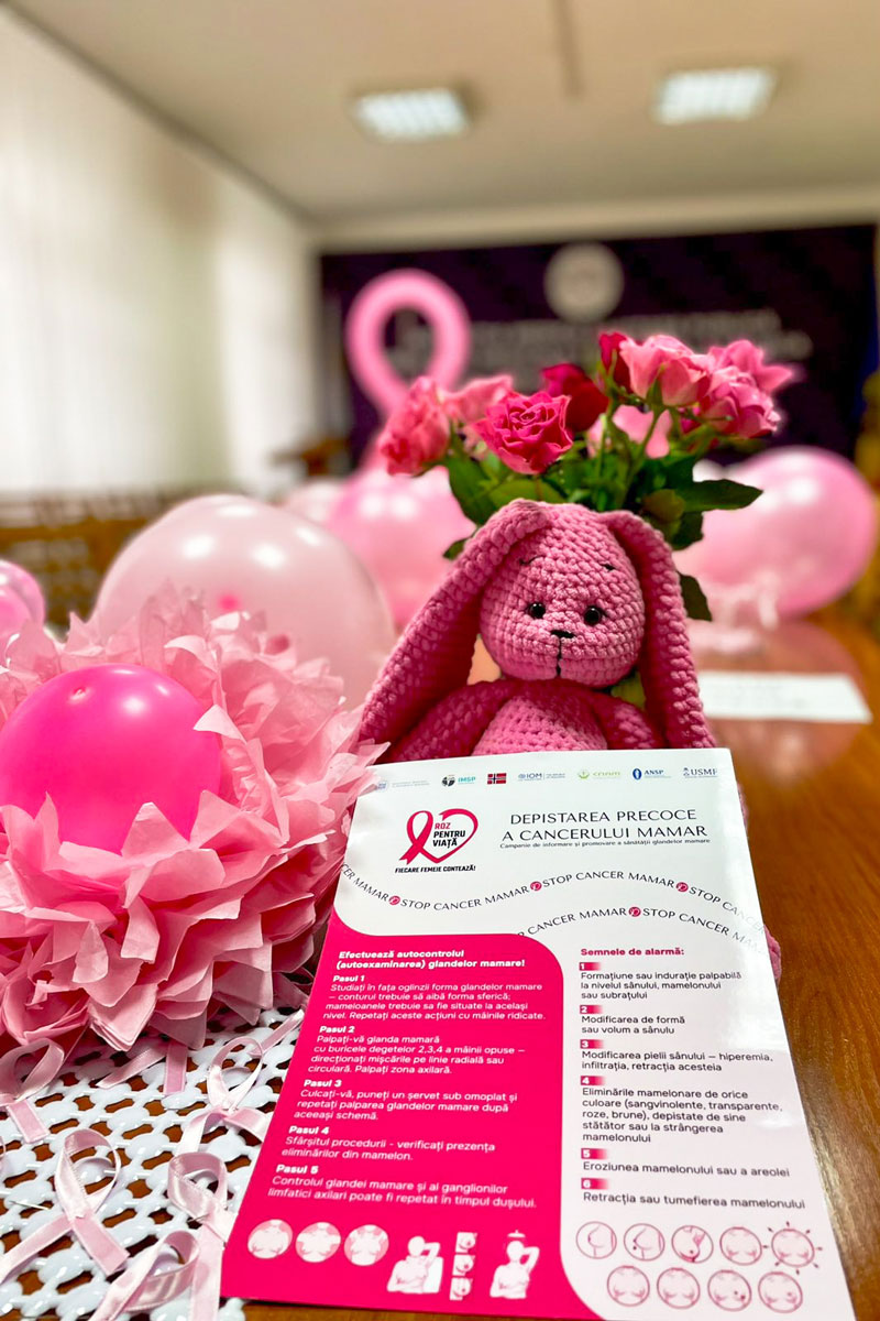 Read more about the article În cadrul IMSP AMT Botanica continuă activitățile de sensibilizare și informare a populației referitor la importanța prevenției cancerului mamar!