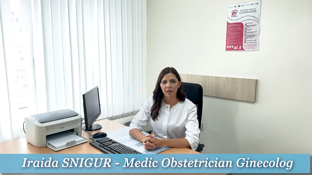 Read more about the article Doamna Iraida Snigur, medic ginecolog-obstetrician din cadrul IMSP AMT Botanica vine cu informații actualizate despre infecția cu Papiloma virus uman