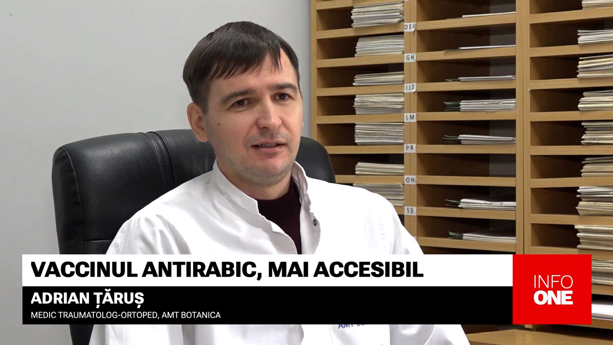 Read more about the article Despre asistența medicală antirabică și măsurile esențiale de prevenire a rabiei, vorbește domnul Adrian Țăruș, medic specialist ortoped- traumatolog din cadrul secției ambulatorie ortopedie și traumatologie a IMSP AMT Botanica în interviul acordat postului ONE TV.