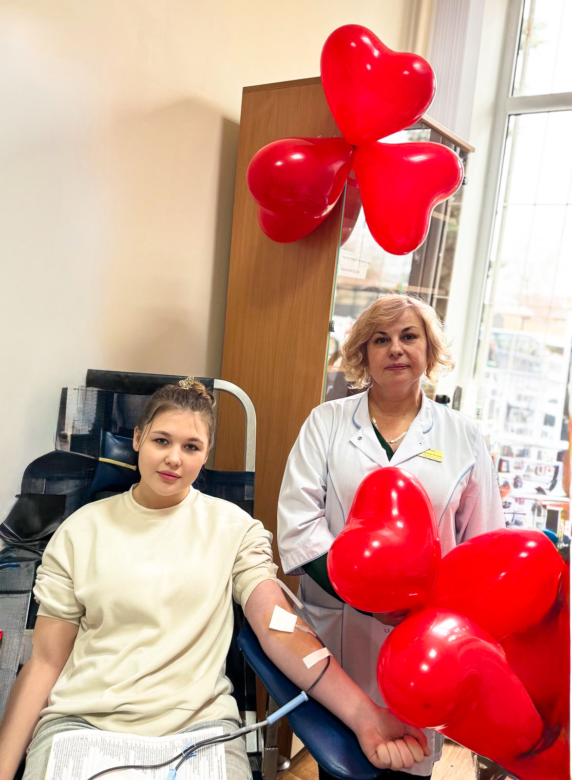 Read more about the article Astăzi, 25.02.2026, la CS Muncești, din cadrul Centrul Medicilor de Familie nr. 1 al IMSP AMT Botanica, a avut loc un frumos eveniment de donare benevolă a sângelui. 🤝