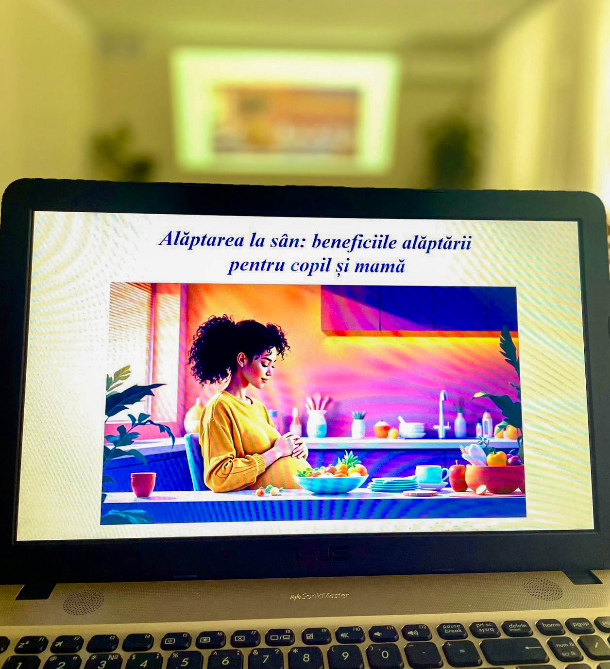 Read more about the article Astăzi, 18.03.2026, în cadrul CMF nr. 1 al IMSP AMT Botanica, s-a desfășurat o lecție pentru gravide, care a inclus două tematici importante: alimentația la sân și sănătatea orală.