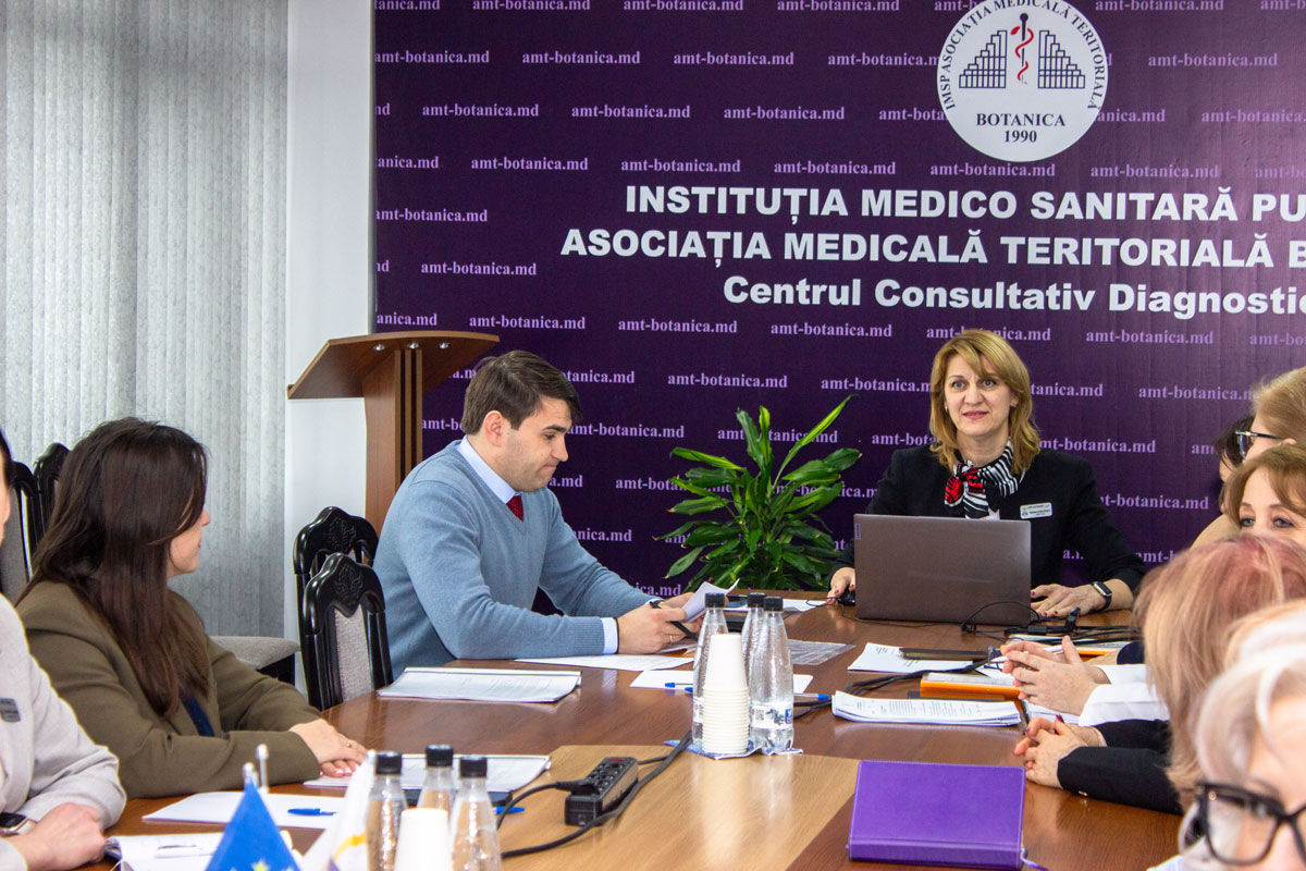 Read more about the article Raportul anual 2025 pe domenii de activitate ale instituției: medical, economic-financiar, de interes public a fost prezentat la data de 03 februarie 2026 de către Doamna Marina Golovaci, Director IMSP AMT Botanica în cadrul ședinței Consiliului Administrativ.